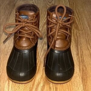 Sperry Kids Two-Tone Duck Boots